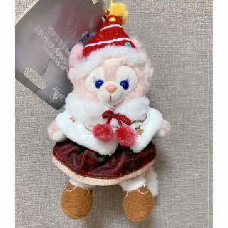 ミニーぬいぐるみチャームDazzling Christmas in New York限定ディズニーシー限定ミニーキーホルダ