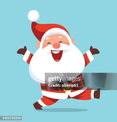 踊るサンタクロースのイラストかわいいフリー素材集 いらすとや