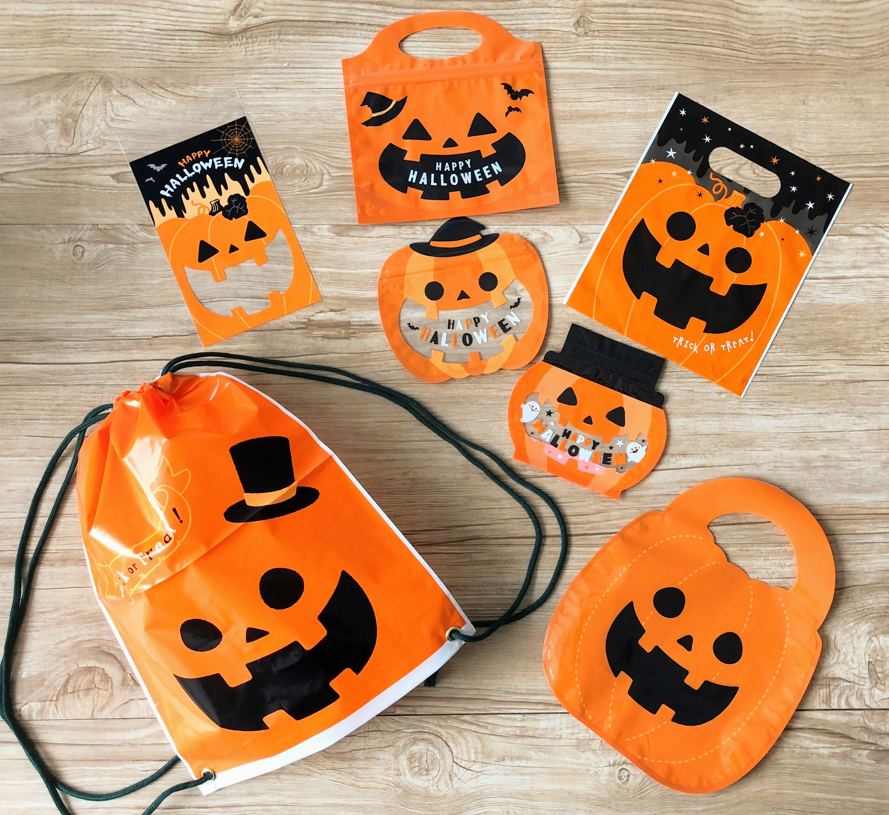 100均 & KALDI ハロウィンラッピング