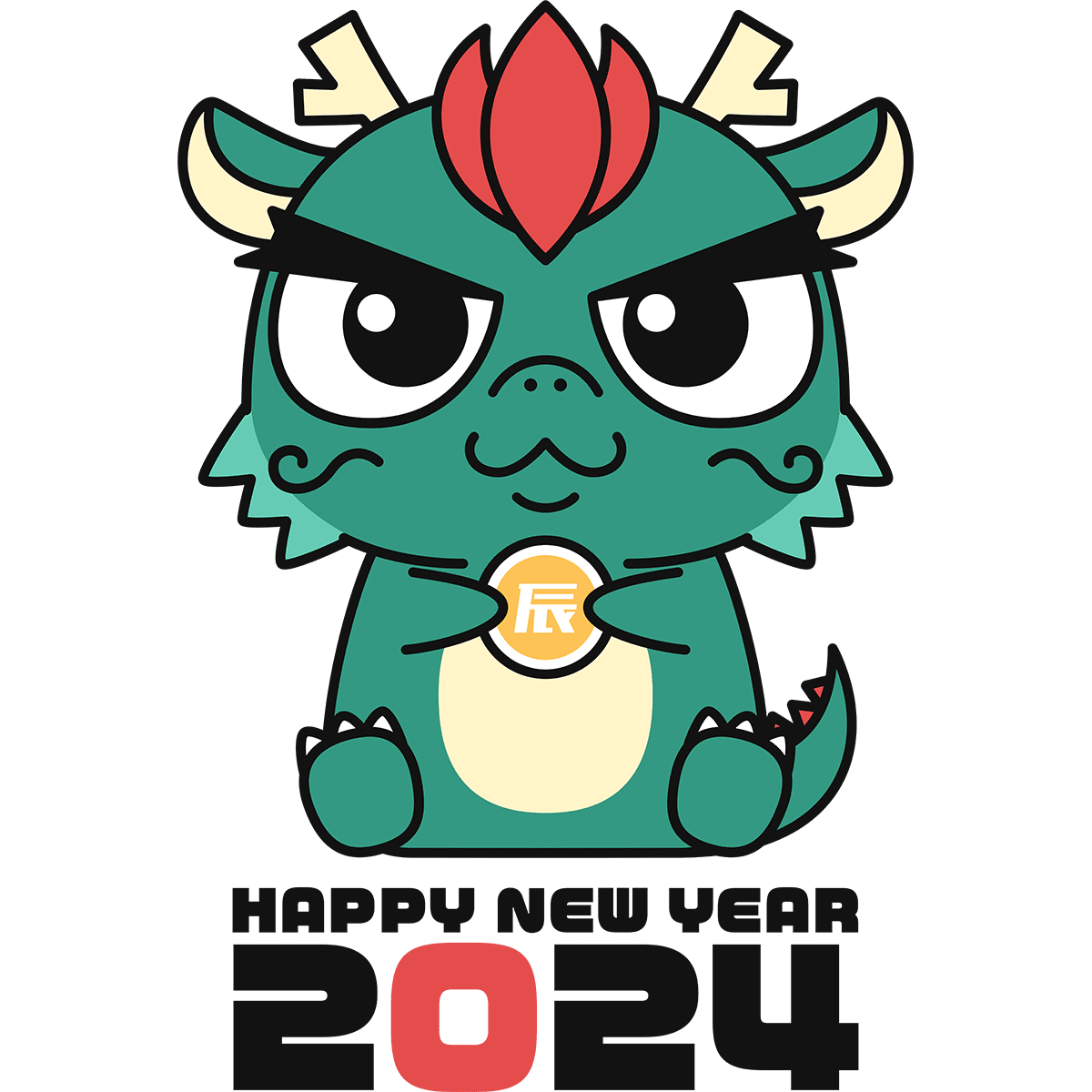 辰年年賀状 イラスト素材1678269- フォトライブラリ