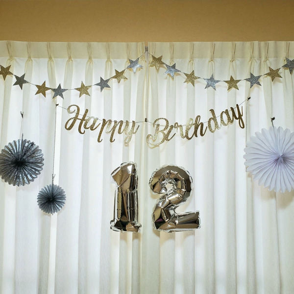 1歳の誕生日飾りに使える！100均ダイソーのバースデー装飾グッズ 2019年版Happy Birthday Project ハピバ