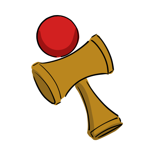 無料素材お正月のコマと手毬をテーマにしたイラストセット。カラフルでかわいいデザイン