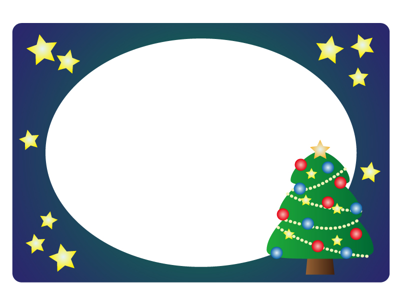 クリスマスフレームイラスト無料イラスト・フリー素材なら「イラストAC」