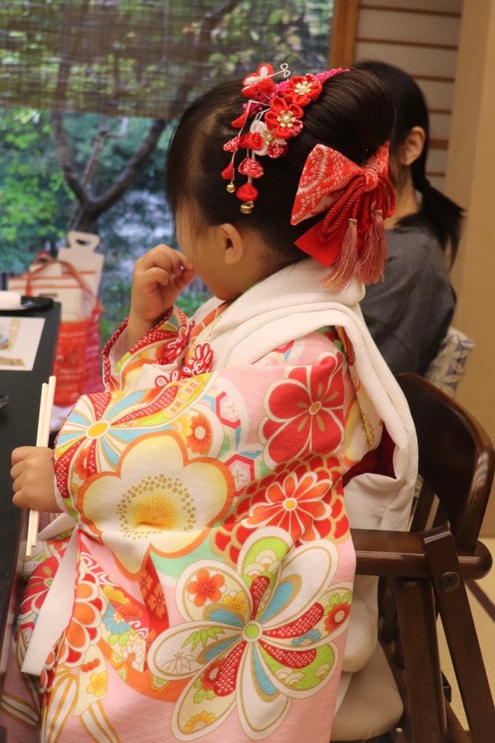 七五三 子供着物用 京かのこ髪飾り ちんころ