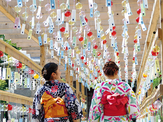 福岡県小郡市 如意輪寺 かえる寺 「風鈴祭り2025」数千個の風鈴久留米ファン