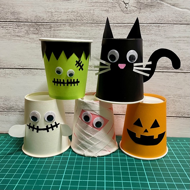 めちゃくちゃ簡単！ハロウィン かぼちゃバッグ 画用紙 作り方 - らびちょこのちょっと得する子育てブログ