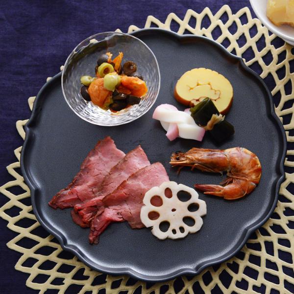 越前塗り 使いやすい漆器 高級感有り お正月用 おもてなし用 ワンプレート