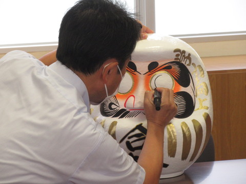 合格だるま 白サイズ中試験・受験合格グッズの通販サイト いちかわショップ 太宰府天満宮表参道