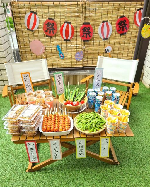 おうち縁日ごっこをやりました！ｒｉｉ＊ごはんアルバム