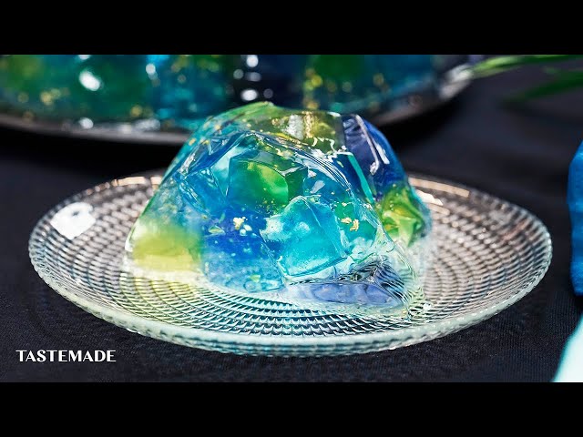 簡単！！七夕のおやつ レンジで簡単！！フルーツヨーグルトゼリ