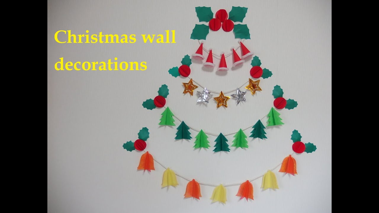 工作ネタ クリスマスツリー Christmas tree 12月壁面飾り 高齢者レク 作業療法OT デイ 保育DIY 創作 折り紙 お花紙クリスマスベル Christmas Crafts– Cra-Rec Channel折り紙モンスタ