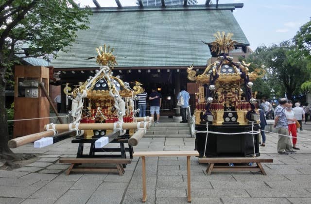 佃住吉神社 例大祭 - 東京都中央区 - 8月上旬 - 伝統の日本紀行