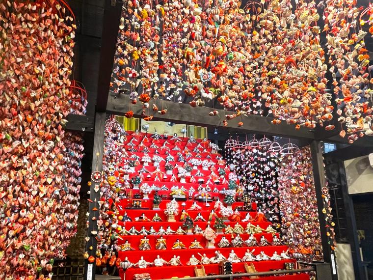 神奈川県 座間神社の雛祭りの写真素材FYI07583336ストックフォトの Qlean Market キュリンマーケット