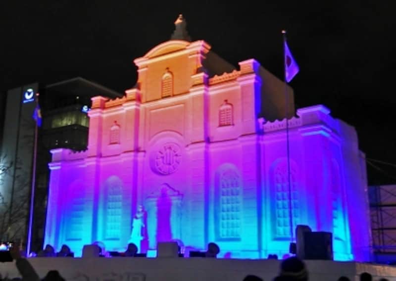 さっぽろ雪まつりに、雛人形の氷像を出展しています！ - 節句人形専門 倉片人形