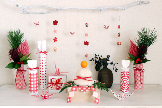 正月の折り紙まとめ！子供も簡単手作りの立体や壁面飾りの作り方セツの折り紙処