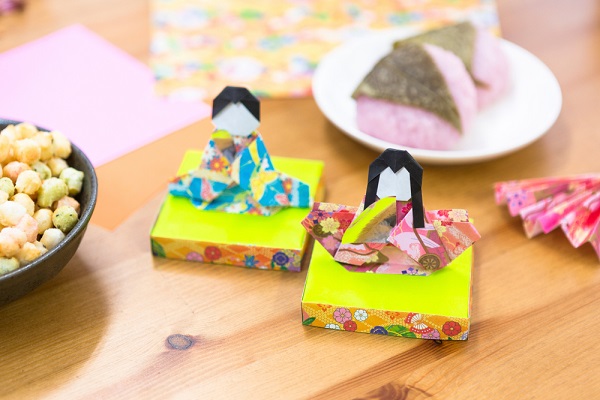 ひなまつり製作を楽しむ！簡単折り紙ガイド