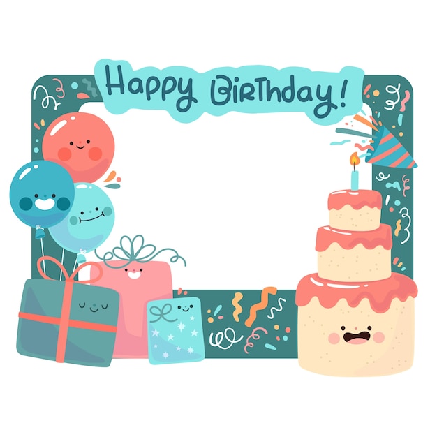 誕生日フレームでデザインを無料で作成！Canva