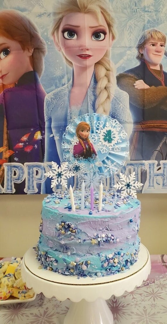 Frozen 2 Elsa With Nokk Birthday Cakes - 大海原を駆けるエルサと水の精霊ノックのバースデーケーキ —CouCou Natsuha