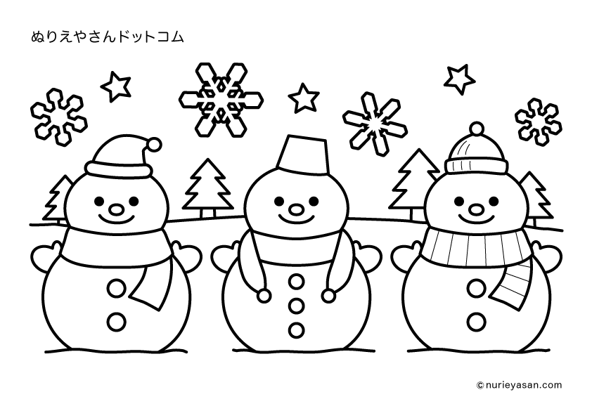 クリスマス 塗り絵 ミニキャンバス 50×70mm 雪だるま 縦向きパーツ材料の通販 大王製作所オンラインショップ<インボイス制度登録店>