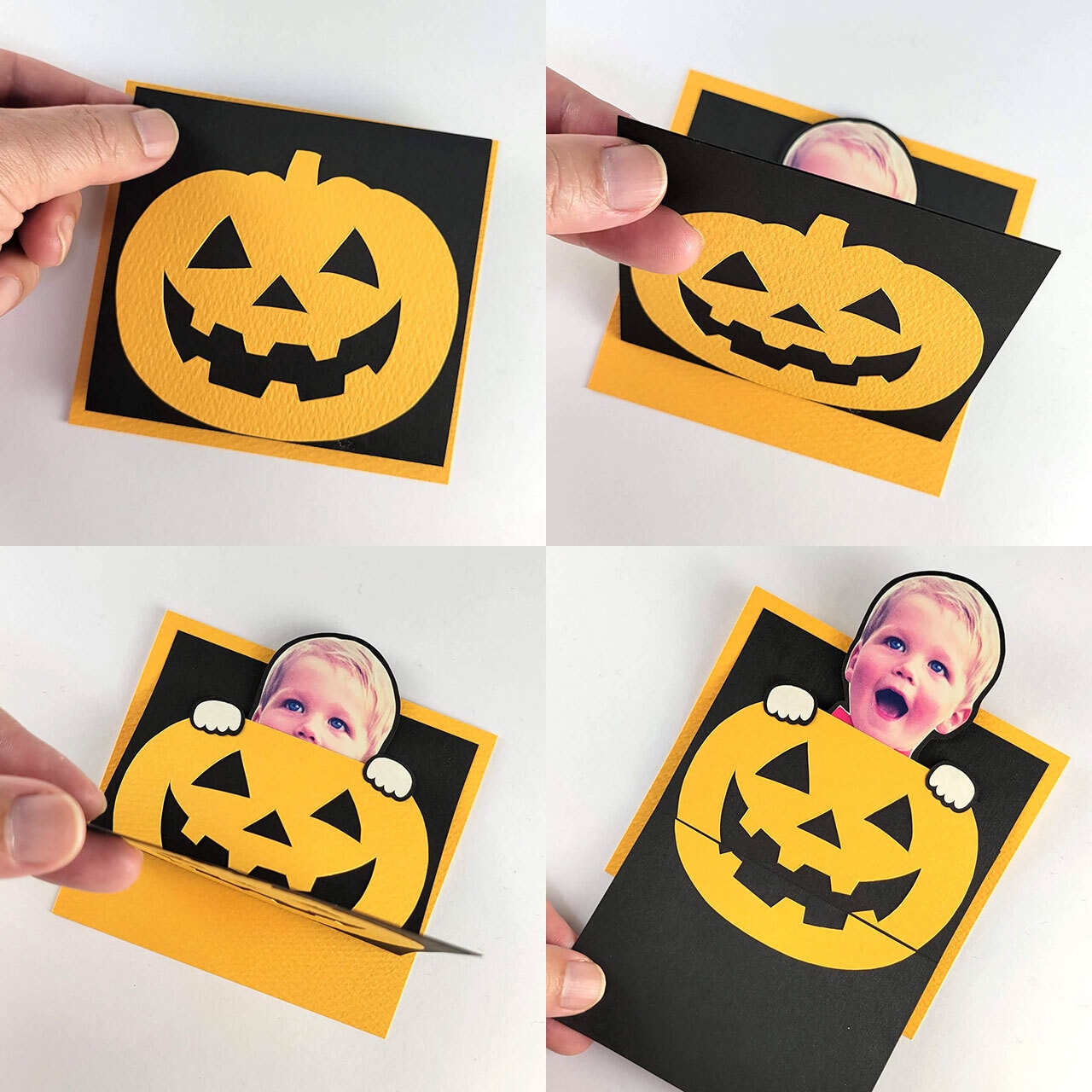 ハロウィンカード - ポストカード無料テンプレート 「イラストareira」 Free Postcard