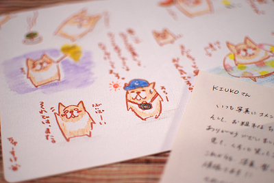 ☆暑中見舞い☆埼玉県上尾市 上尾ことぶき第二幼稚園