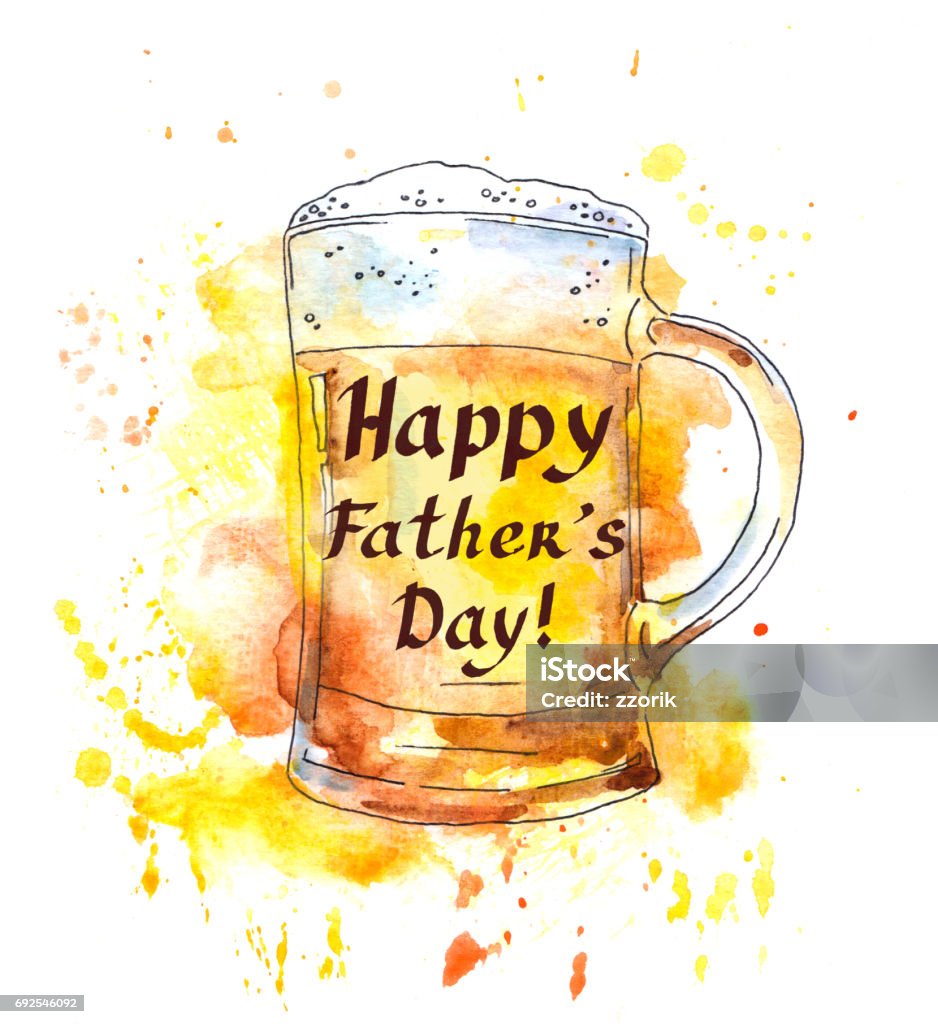 ドイツ語のテキストvatertagsbier、父の日のビールを翻訳します。3Dイラストの写真素材・画像素材 Image 186172723