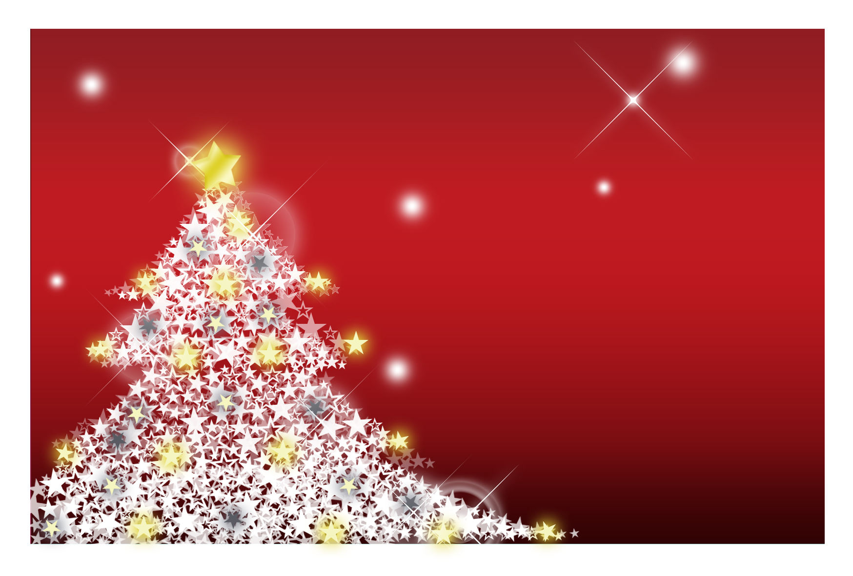 クリスマスカード はがき 名刺無料カード 商用利用可能