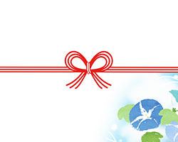 紅白蝶結び-内祝」のテンプレート 素材 無料ダウンロードビジネスフォーマット 雛形 のテンプレートBANK