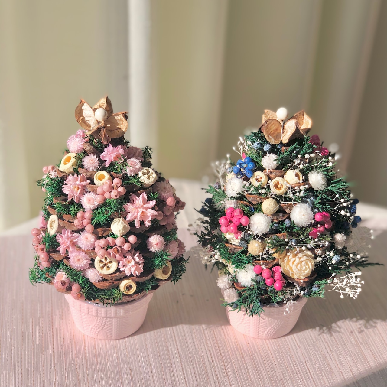 松ぼっくり クリスマスツリ