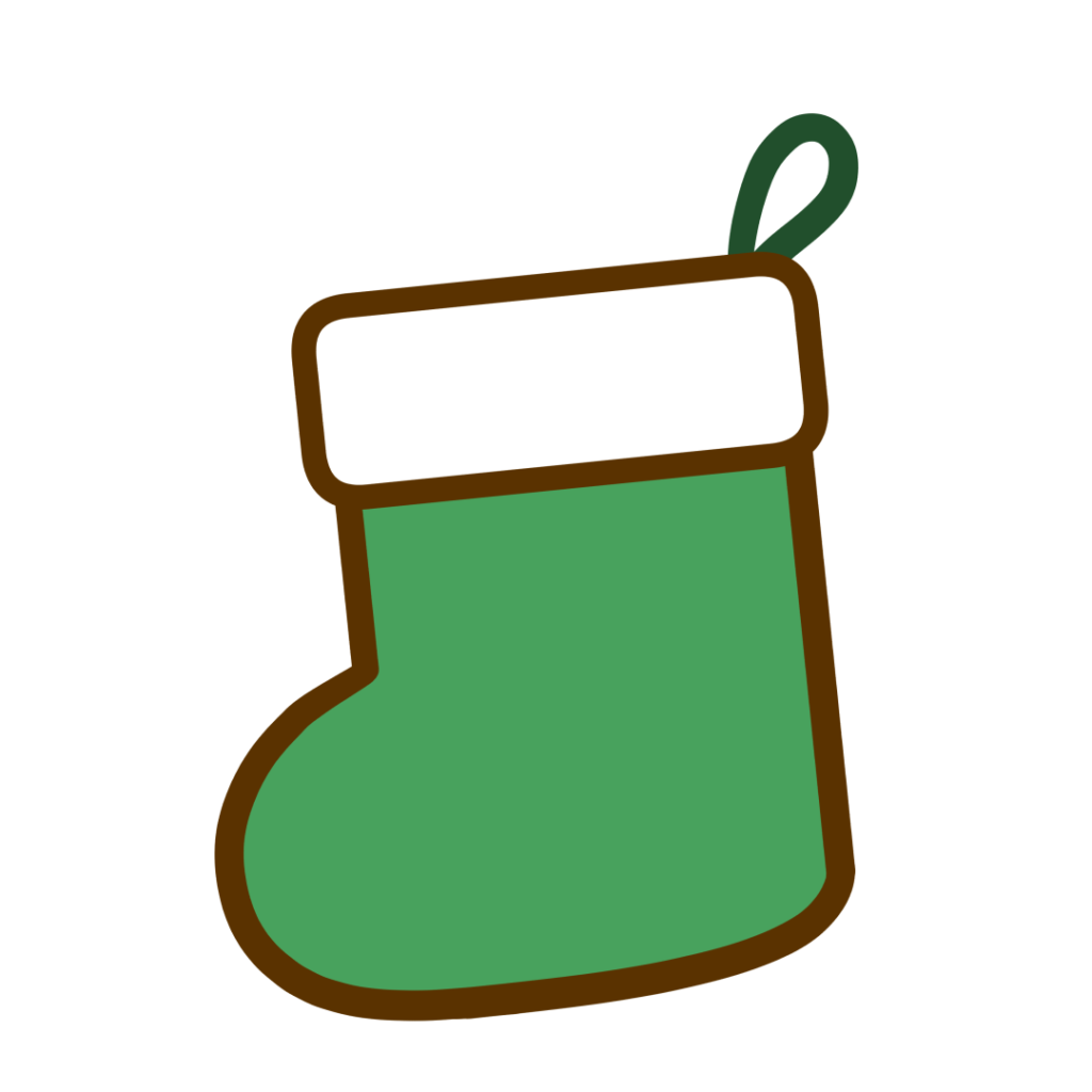 クリスマスプレゼントを入れる靴下のイラスト - 無料イラストのIMT 商用OK、加工OK