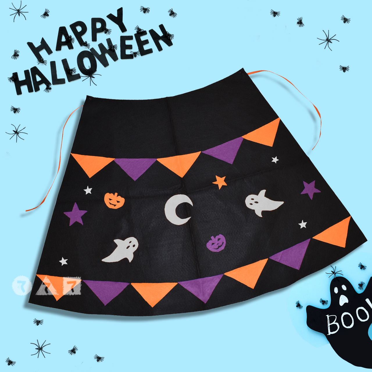 もうすぐハロウィン！100円ショップで簡単手作り衣装〜かぼちゃ柄編〜季節を楽しく快適に過ごしたい