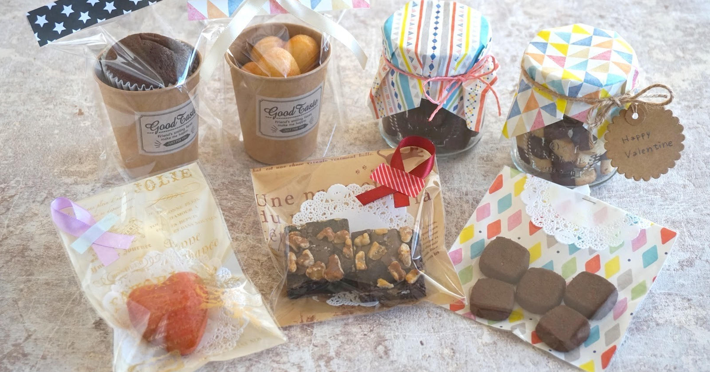 ダイソーバレンタイン2025 注目商品はコレ！お菓子がおしゃれに映えるラッピンググッズ - macaroni
