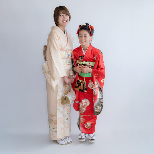 七五三 髪飾り かのこ 日本髪