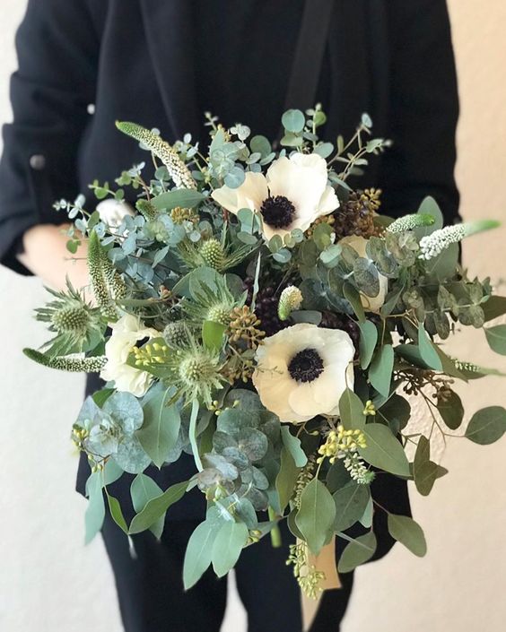 ナチュラル装花”最前線 ＃大人スイート ＃シックモダン ＃シンプルグリーンゼクシィ