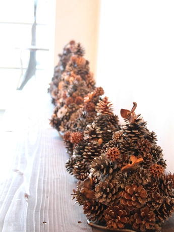 松ぼっくりクリスマスツリー クリスマス クリスマスツリー 松ぼっくり プレゼント交換 - ショップ auroranunarait 置物 - Pinkoi