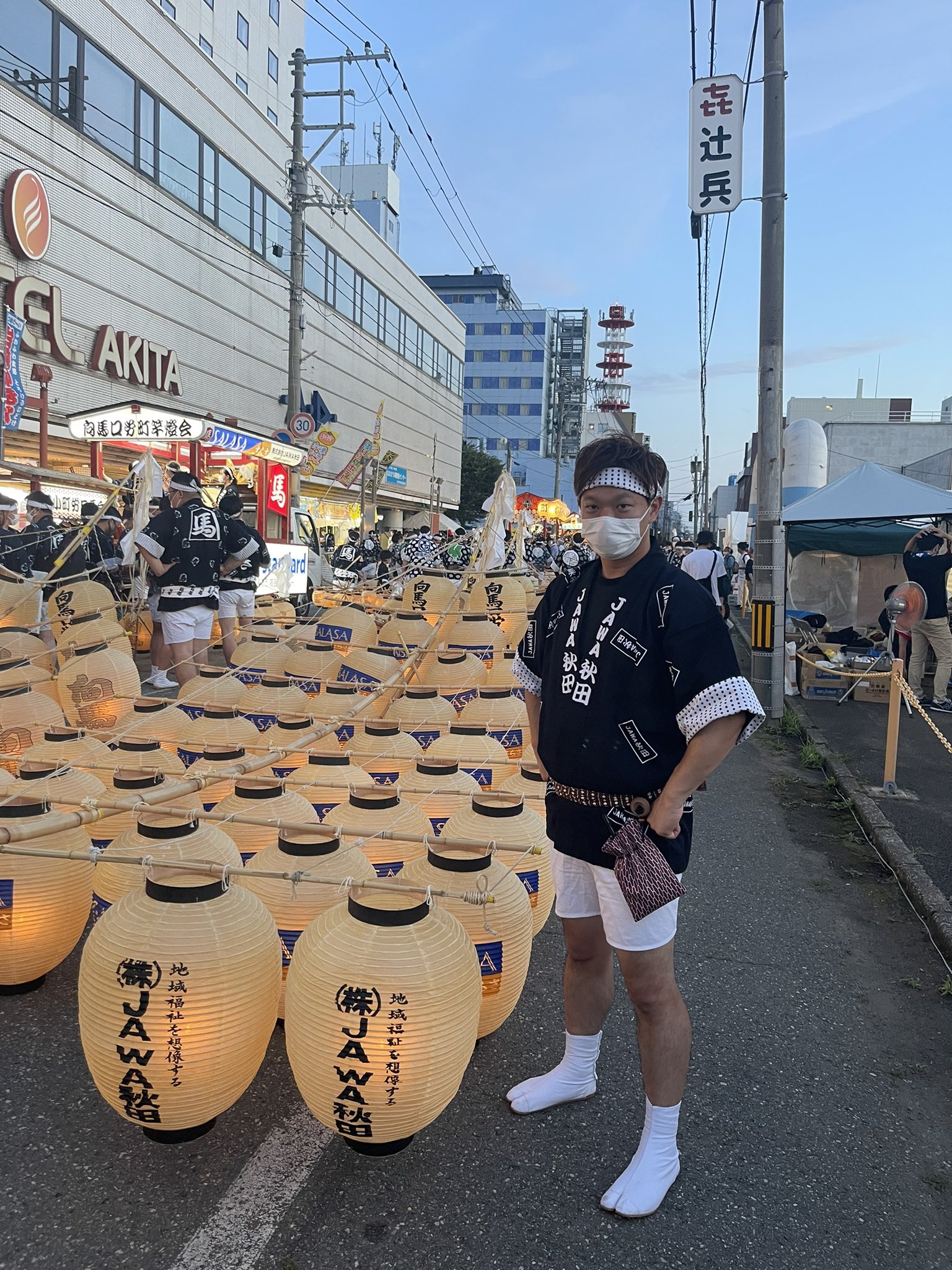 秋田あちこち-秋田竿燈まつり三日目_2024.8.5じゅんさんの「行くぜ、東北。」