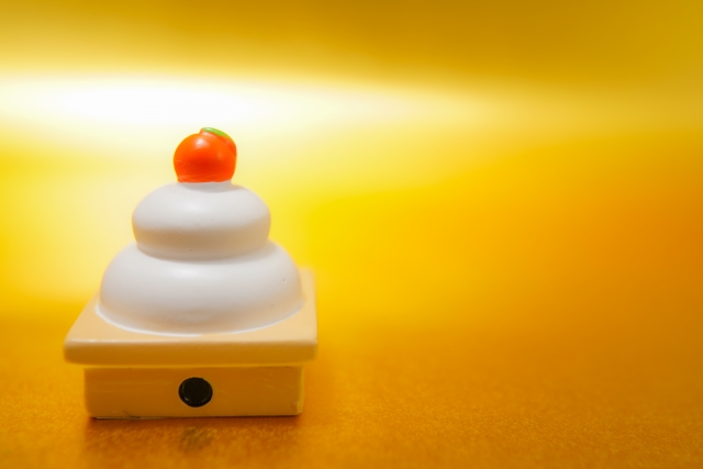 折り紙・お正月飾り 鏡餅 Origami Kagami mochi