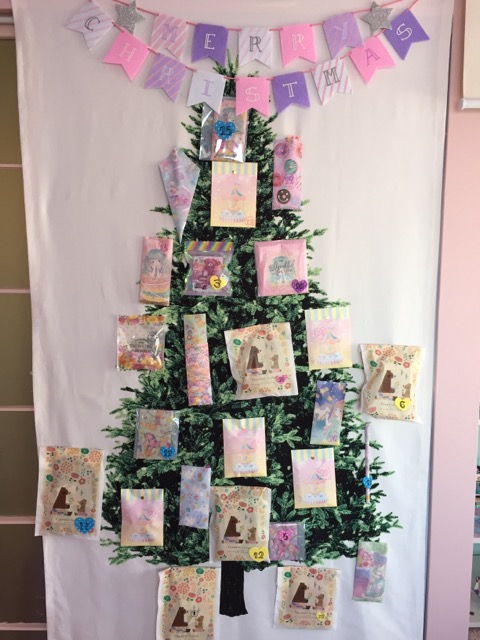 親子で楽しむクリスマス〜アドベントカレンダー作り 2018つづる