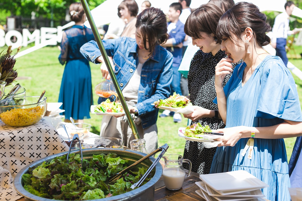 ガーデンウェディング公式ページ完成連理の森.結婚式×BBQパーティーカナデルウエディング