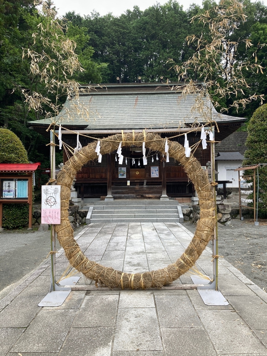 神明社：茅の輪について