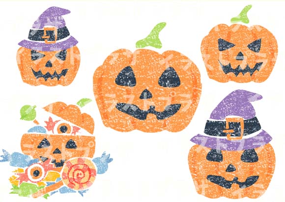 いろいろなハロウィンのマークかわいいフリー素材集 いらすとや