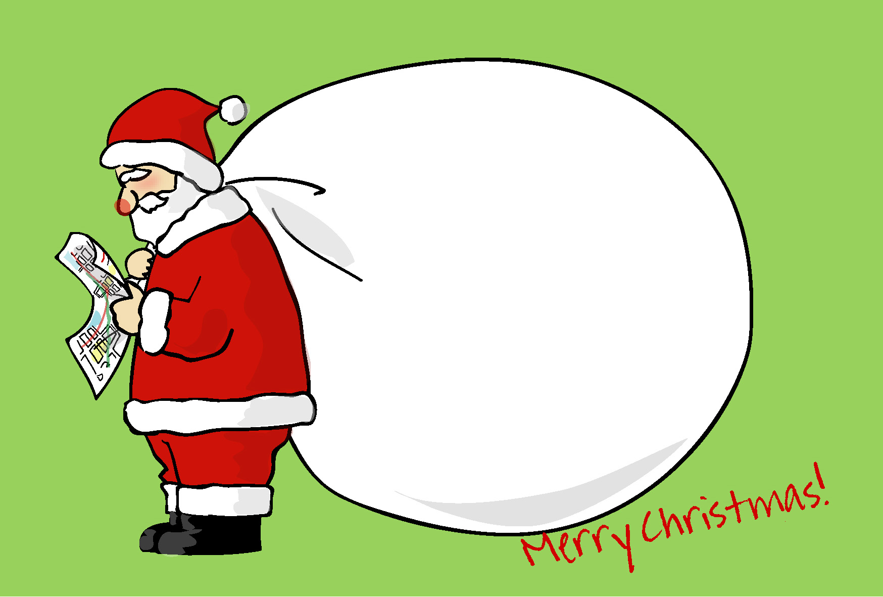 かわいいクリスマスカードフレーム縦型イラスト - No: 23240577無料イラスト・フリー素材なら「イラストAC」