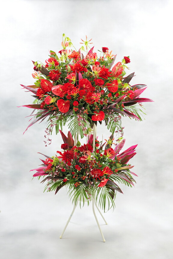 フラワーショップ花邑 はなむら:リニューアルオープンお祝いスタンド、いただきました