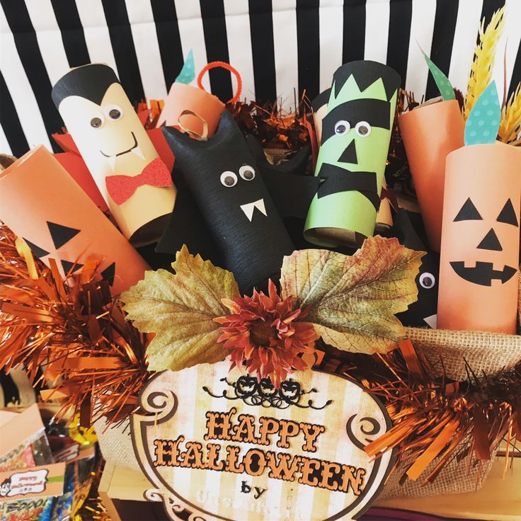 ハロウィン工作！トイレットペーパー芯で作れる簡単飾り工作・自由研究All About