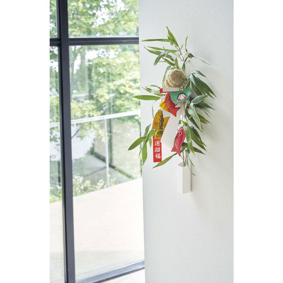 福笹ホルダー 熊手ホルダー 神棚 収納 山崎実業 タワー tower 壁掛け 石膏ボード 笹飾り 壁面収納 熊手 福笹 ドライフラワー 一輪挿し 七夕笹飾り 破魔矢 ウォールラック 十日戎 祈願 縁起物 飾り台 インテ - メルカリ