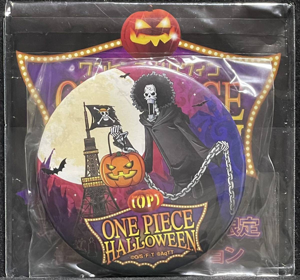 ワンピースONEPIECEチョッパー輩缶バッジハッピーハロウィン