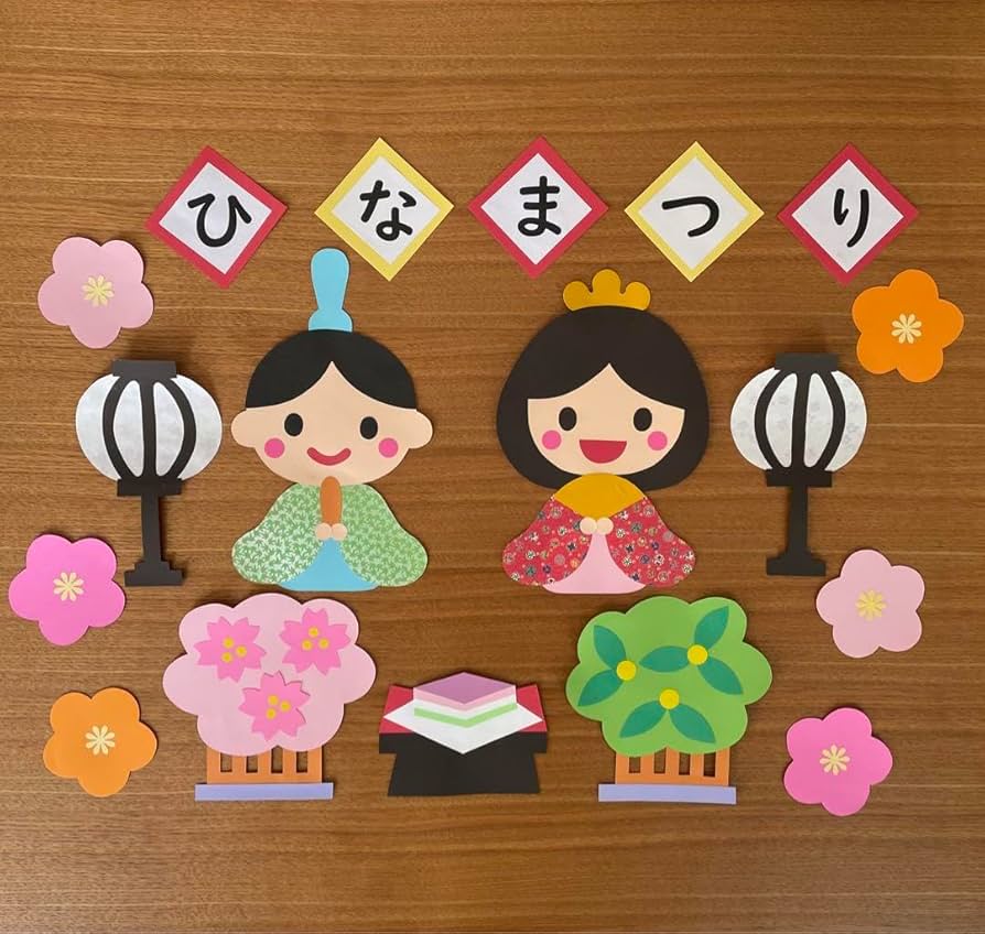 2026年最新版！飾って&撮って可愛い！手作りできるひな祭りモチーフの壁面飾り五色 雛人形・五月人形の原孝洲