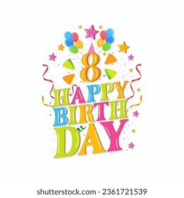 HBDは、Happy Birthdayの頭字語です。分離型3Dイラスト」のイラスト素材 2092123252Shutterstock