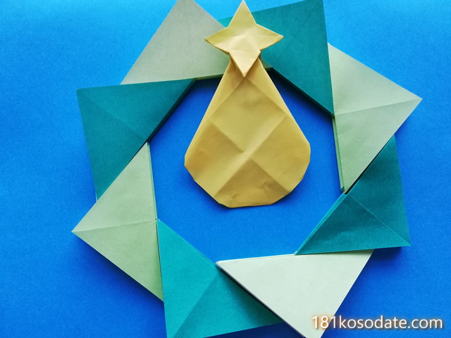 クリスマスオーナメントの大きな星 立体型 を手作りしようnunocoto fabric