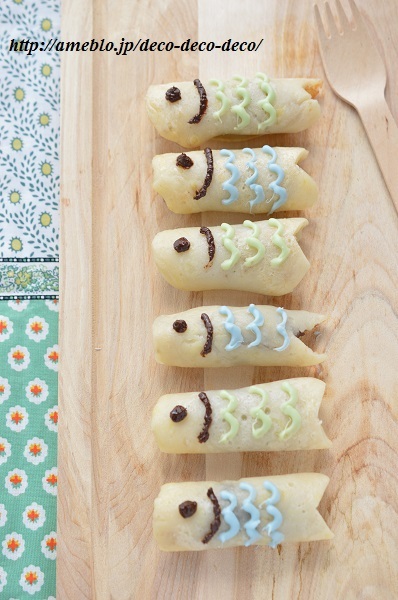 子供が喜ぶ「こどもの日のお祝いメニュー」、ワンプレートで可愛く♪